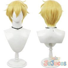 画像1: 琥珀　コスプレウィッグ　合コンに行ったら女がいなかった話　コスプレ鬘　JUJUcosplay (1)