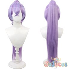 画像1: Vtuber　星導ショウ　女体化　性転換　コスプレウィッグ　バーチャルYouTuber　コスプレ鬘　JUJUcosplay (1)