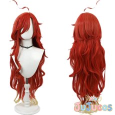 画像1: マーヴィカ　コスプレウィッグ　原神(げんしん)　コスプレ鬘　JUJUcosplay (1)