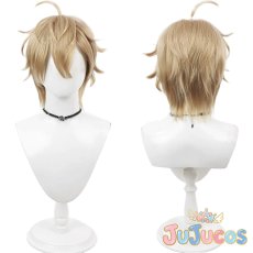 画像1: 久楽間潮　コスプレウィッグ　18TRIP（エイティーントリップ）　コスプレ鬘　JUJUcosplay (1)