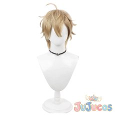 画像2: 久楽間潮　コスプレウィッグ　18TRIP（エイティーントリップ）　コスプレ鬘　JUJUcosplay (2)