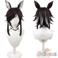 画像1: クーリエ(Courier)　コスプレウィッグ　アークナイツ　コスプレ鬘　JUJUcosplay (1)