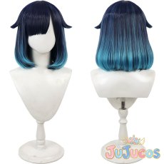 画像1: VTuber　紡木こかげ　コスプレウィッグ　バーチャルYouTuber　コスプレ鬘　JUJUcosplay (1)