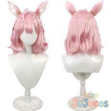 画像1: VTuber　博衣こより　パーカ水着衣装　コスプレウィッグ　バーチャルYouTuber　コスプレ鬘　JUJUcosplay (1)