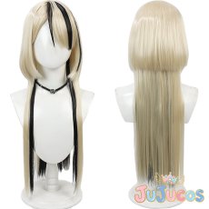 画像1: VTuber　胡桃のあ　第7衣装【ギャル風】　コスプレウィッグ　バーチャルYouTuber　コスプレ鬘　JUJUcosplay (1)