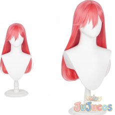 画像1: 喜咲アリア　アリエル　コスプレウィッグ　2.5次元の誘惑　コスプレ鬘　JUJUcosplay (1)