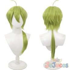 画像1: VTuber　渋谷ハジメ　和服　コスプレウィッグ　バーチャルYouTuber　コスプレ鬘　JUJUcosplay (1)