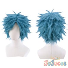 画像1: 田村唯　コスプレウィッグ　ヤリチン☆ビッチ部　コスプレ鬘　JUJUcosplay (1)