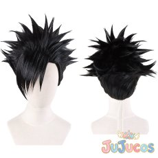 画像1: 黒尾鉄朗　コスプレウィッグ　ハイキュー!!　コスプレ鬘　JUJUcosplay (1)