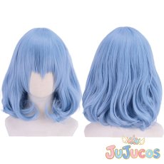 画像1: レミリア・スカーレット　コスプレウィッグ　東方Project　コスプレ鬘　JUJUcosplay (1)