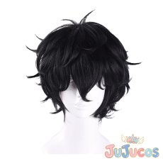 画像2: 主人公　雨宮蓮　ジョーカー　コスプレウィッグ　ペルソナ5　コスプレ鬘　JUJUcosplay (2)