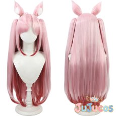 画像1: VTuber　結城さくな　コスプレウィッグ　バーチャルYouTuber　コスプレ鬘　JUJUcosplay (1)