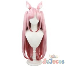 画像2: VTuber　結城さくな　コスプレウィッグ　バーチャルYouTuber　コスプレ鬘　JUJUcosplay (2)