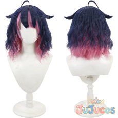 画像1: ラムリ・ベネット　コスプレウィッグ　悪魔執事と黒い猫　コスプレ鬘　JUJUcosplay (1)