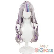 画像2: Vtuber　紫咲シオン　ゲーミング衣装　コスプレウィッグ　バーチャルYouTuber　コスプレ鬘　JUJUcosplay (2)