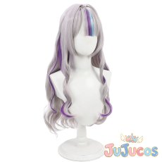 画像3: Vtuber　紫咲シオン　ゲーミング衣装　コスプレウィッグ　バーチャルYouTuber　コスプレ鬘　JUJUcosplay (3)