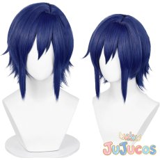 画像1: KAITO　コスプレウィッグ　プロジェクトセカイ カラフルステージ！ feat. 初音ミク　コスプレ鬘　JUJUcosplay (1)