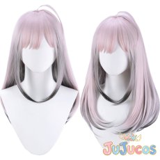 画像1: VTuber　健屋花那　コスプレウィッグ　バーチャルYouTuber　コスプレ鬘　JUJUcosplay (1)