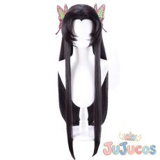 画像2: 胡蝶カナエ　コスプレウィッグ　鬼滅の刃　コスプレ鬘　JUJUcosplay (2)