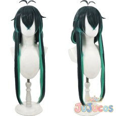 画像1: バスティン・ケリー　コスプレウィッグ　悪魔執事と黒い猫　コスプレ鬘　JUJUcosplay (1)