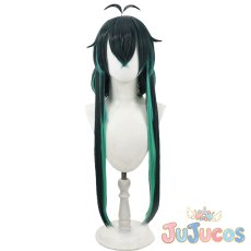 画像2: バスティン・ケリー　コスプレウィッグ　悪魔執事と黒い猫　コスプレ鬘　JUJUcosplay (2)