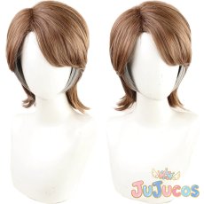 画像1: The Final Season完結編　ジャン・キルシュタイン　コスプレウィッグ　進撃の巨人　コスプレ鬘　JUJUcosplay (1)