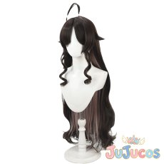 画像4: 鬼怒川カスミ　コスプレウィッグ　ブルーアーカイブ　コスプレ鬘　JUJUcosplay (4)