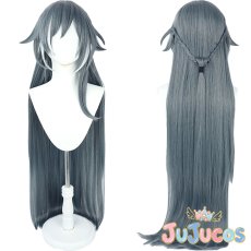 画像1: 識の律者（フカ）　コスプレウィッグ　崩壊3rd　コスプレ鬘　JUJUcosplay (1)