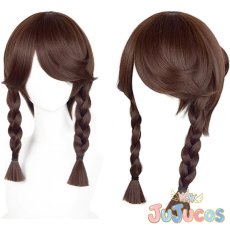 画像1: 庭師(エマ・ウッズ)　風を待つ　コスプレウィッグ　IdentityV 第五人格　コスプレ鬘　JUJUcosplay (1)