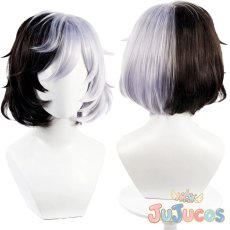 画像1: 夢野久作　コスプレウィッグ　文豪とアルケミスト　コスプレ鬘　JUJUcosplay (1)