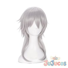 画像2: 鶴丸国永　コスプレウィッグ　刀剣乱舞　コスプレ鬘　JUJUcosplay (2)