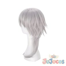 画像3: 鶴丸国永　コスプレウィッグ　刀剣乱舞　コスプレ鬘　JUJUcosplay (3)