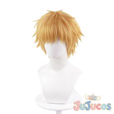 画像2: デンジ　コスプレウィッグ　チェンソーマン　コスプレ鬘　JUJUcosplay (2)