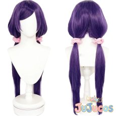 画像1: 東條希　コスプレウィッグ　ラブライブ! School idol project　コスプレ鬘　JUJUcosplay (1)