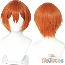 画像1: 星空凛　コスプレウィッグ　ラブライブ! School idol project　コスプレ鬘　JUJUcosplay (1)