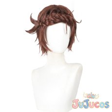 画像2: 結束いのり　コスプレウィッグ　メダリスト　コスプレ鬘　JUJUcosplay (2)