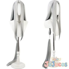 画像1: 姫鶴一文字　コスプレウィッグ　刀剣乱舞　コスプレ鬘　JUJUcosplay (1)