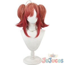 画像2: VTuber　一条莉々華　ReGLOSS衣装　コスプレウィッグ　バーチャルYouTuber　コスプレ鬘　JUJUcosplay (2)