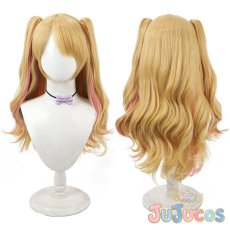 画像1: 夏樹みくる　コスプレウィッグ　アイカツ！　コスプレ鬘　JUJUcosplay (1)