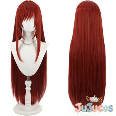 画像1: ラピ　レッドフード　コスプレウィッグ　勝利の女神：NIKKE　コスプレ鬘　JUJUcosplay (1)