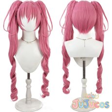 画像1: 北条響　コスプレウィッグ　スイートプリキュア♪　コスプレ鬘　JUJUcosplay (1)