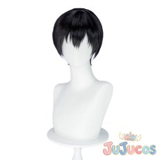 画像2: 雲雀恭弥　コスプレウィッグ　家庭教師ヒットマンREBORN!　コスプレ鬘　JUJUcosplay (2)