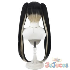 画像3: VTuber　儒烏風亭らでん　MV衣装　コスプレウィッグ　バーチャルYouTuber　コスプレ鬘　JUJUcosplay (3)