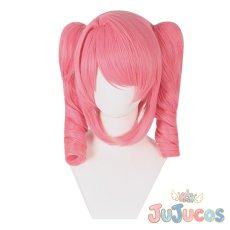 画像2: 花菱はるか　マジアマゼンタ　コスプレウィッグ　魔法少女にあこがれて　コスプレ鬘　JUJUcosplay (2)
