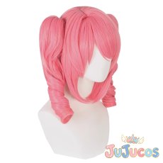 画像3: 花菱はるか　マジアマゼンタ　コスプレウィッグ　魔法少女にあこがれて　コスプレ鬘　JUJUcosplay (3)