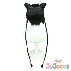 画像3: 藍猫　コスプレウィッグ　黒執事　コスプレ鬘　JUJUcosplay (3)