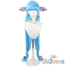 画像2: デルミン　コスプレウィッグ　#コンパス 戦闘摂理解析システム　コスプレ鬘　JUJUcosplay (2)