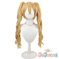 画像2: 桃園ラブ(キュアピーチ)　キュアピーチ　コスプレウィッグ　フレッシュプリキュア!　コスプレ鬘　JUJUcosplay (2)