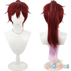 画像1: VTuber　ローレン・イロアス　和服衣装　コスプレウィッグ　バーチャルYouTuber　コスプレ鬘　JUJUcosplay (1)