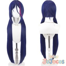 画像1: 狂ったミタ　コスプレウィッグ　MiSide : ミサイド　コスプレ鬘　JUJUcosplay (1)